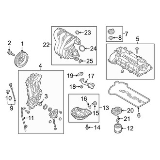 Kia OE - Engine / Transaxle - Engine Parts