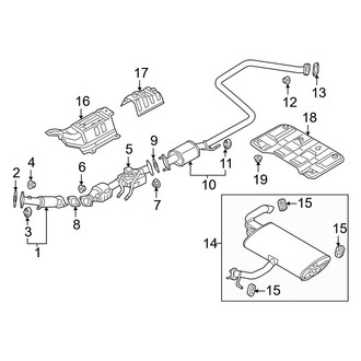 Kia OE - Exhaust System - Exhaust Components