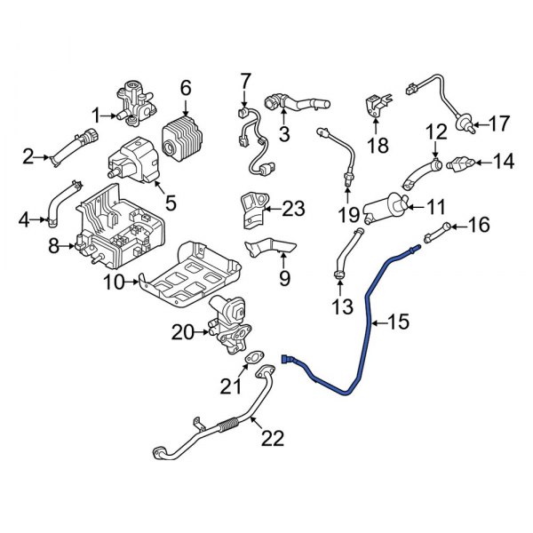 Evaporative Emissions System Lines