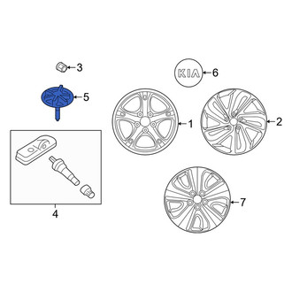 Kia OE - Spare Tire Stud
