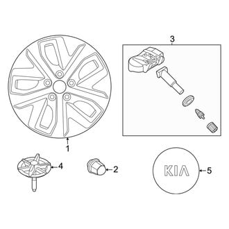 Kia OE - Wheels (EX / EX Premium)