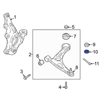 Kia OE - Upper Suspension Control Arm Washer