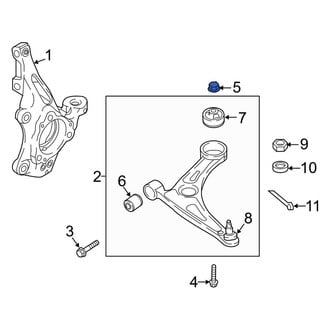Kia OE - Lower Suspension Strut Nut