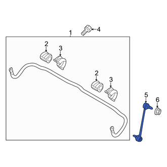 Kia OE - Front Suspension Stabilizer Bar Link