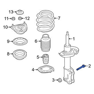 Kia OE - Front Suspension Strut Mount Bolt