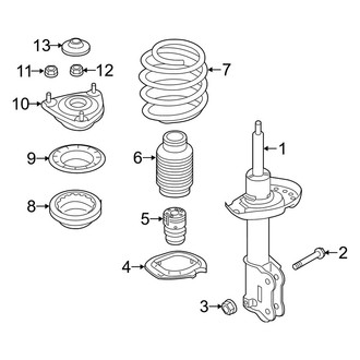 Kia OE - Front Suspension - Struts & Components (EX / EX Premium)