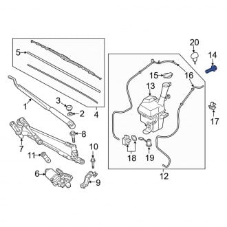 Kia OE - Engine Coolant Reservoir Bolt