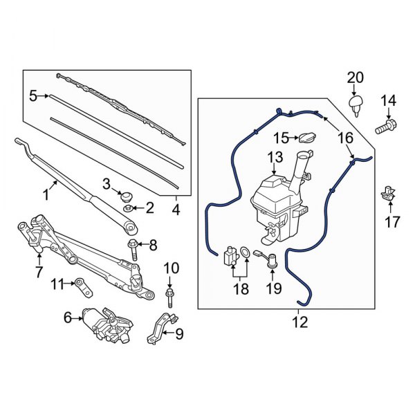 Windshield Washer Hose