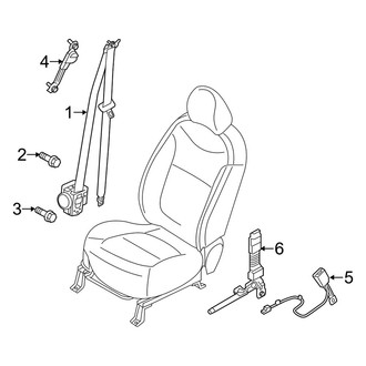 Kia OE - Restraint Systems - Front Seat Belts