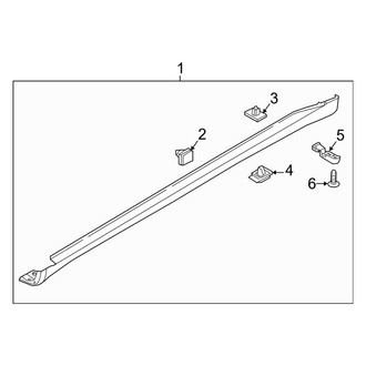 Kia OE - Pillars, Rocker & Floor - Exterior Trim