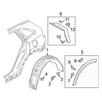 Kia OE - Quarter Panel - Exterior Trim