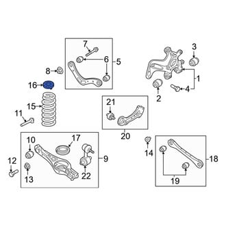 Kia OE - Rear Coil Spring Insulator