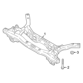 Kia OE - Rear Suspension - Suspension Mounting (EX / FE / LX / Touring / Touring Launch Edition)