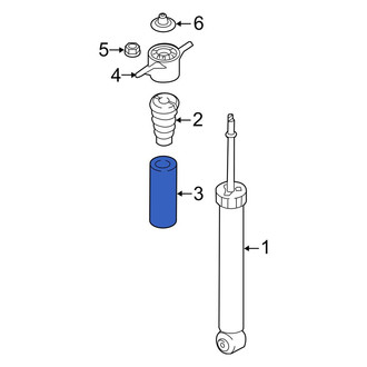Kia OE - Rear Suspension Shock Absorber Bellows