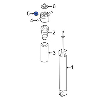 Kia OE - Suspension Shock Absorber Nut