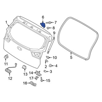 Kia OE - Rear Liftgate Hinge