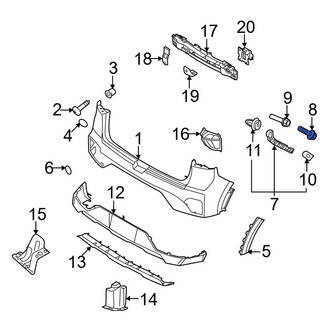 Kia OE - Bumper Guide Screw