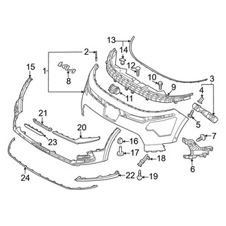 Kia OE - Front Bumper & Grille - Bumper & Components (Bumper Cover), (Wave / Wind)