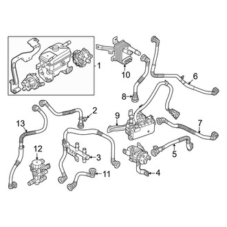 Kia OE - Cooling - Radiator & Components (Low Temp Reservoir Tank & Hoses), (Wave / Wind)