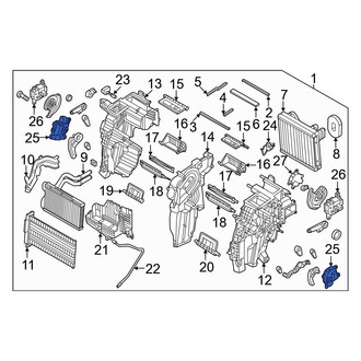 Kia OE - HVAC Blend Door Actuator