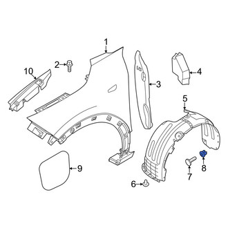 Kia OE - Bumper Cover Nut