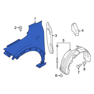 Kia OE - Front Left Fender