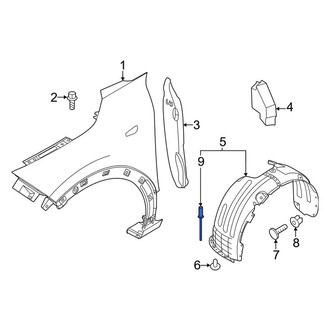 Kia OE - Fender Liner Rivet