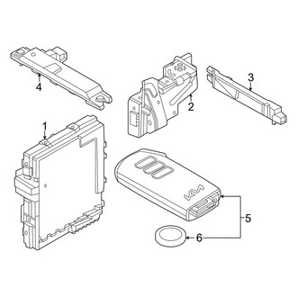 Kia OE - Electrical - Keyless Entry Components (EX / EX Touring / LX / Plug-In Hybrid EX / Plug-In Hybrid SX Touring / SX / SX Touring)