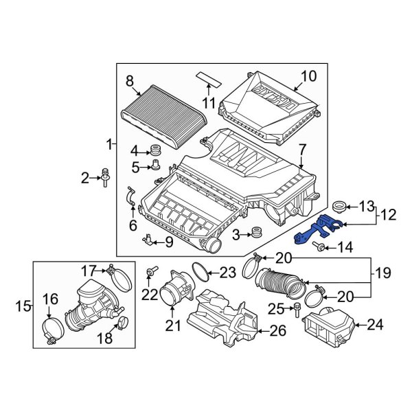 Air Cleaner Bracket