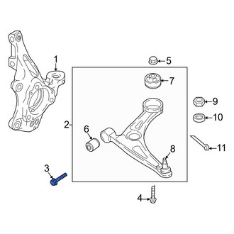 Kia OE - Rear Suspension Control Arm Bolt