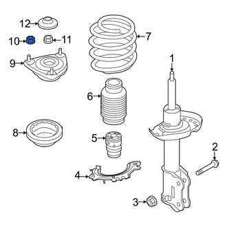 Kia OE - Outer Steering Tie Rod Nut