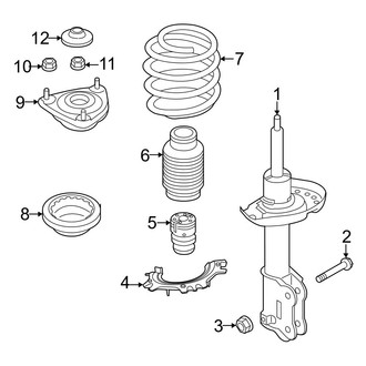 Kia OE - Front Suspension - Struts & Components (Wave / Wind)