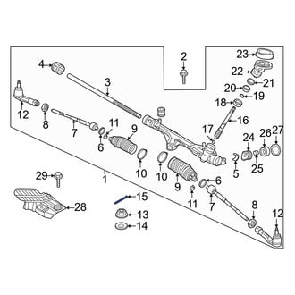 Kia OE - Steering Tie Rod End Cotter Pin