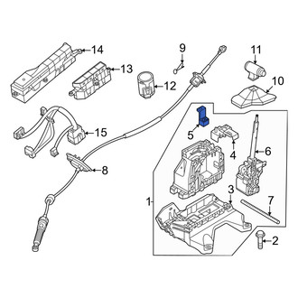 Kia OE - Rear Automatic Transmission Shift Lever Bracket