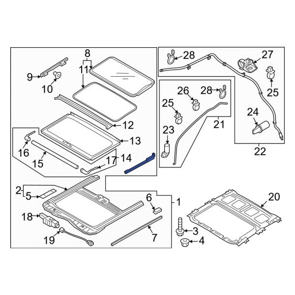 Sunroof Assembly