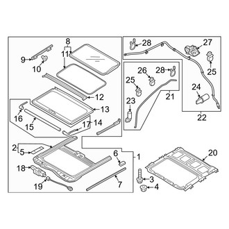 Kia OE - Roof - Sunroof