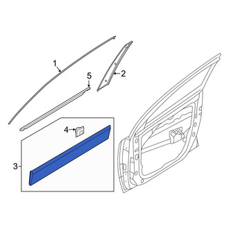 Kia OE - Front Right Door Molding