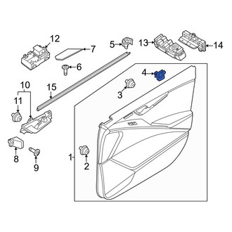 Kia OE - Door Interior Trim Panel Retainer