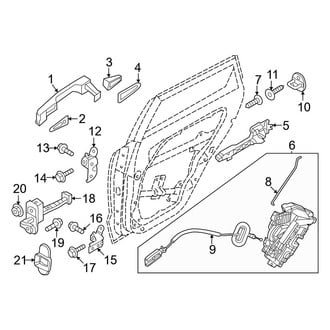 Kia OE - Rear Door - Lock & Hardware