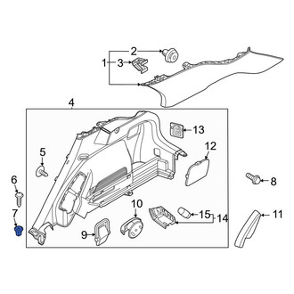 Kia OE - Tail Light Grommet