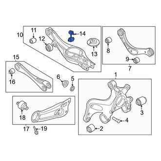 Kia OE - Rear Suspension Stabilizer Bar Link