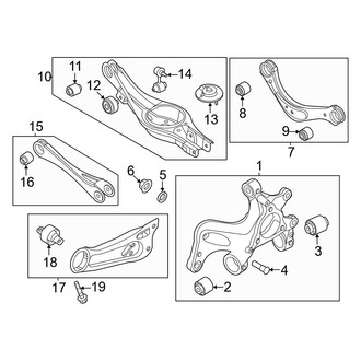 Kia OE - Rear Suspension - Suspension Components (Wave / Wind)