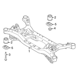 Kia OE - Rear Suspension - Suspension Mounting (EX / EX Touring / LX / Plug-In Hybrid EX / Plug-In Hybrid SX Touring / SX / SX Touring)