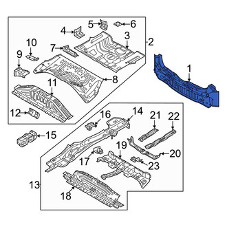 Kia OE - Rear Rear Body Panel