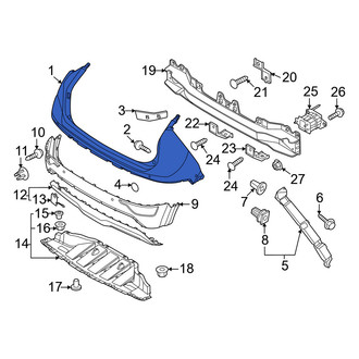 Kia OE - Front Lower Bumper Cover