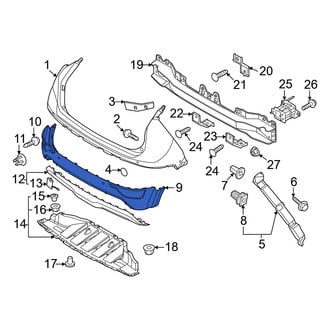 Kia OE - Rear Lower Bumper Cover
