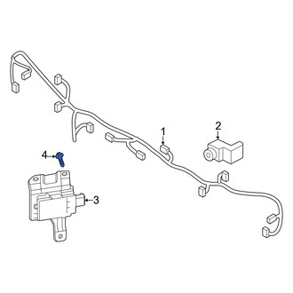 Kia OE - Blind Spot Detection System Warning Sensor Screw