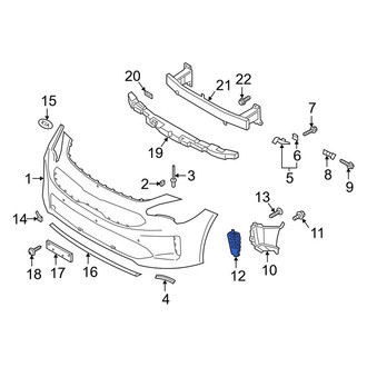 Kia OE - Front Right Grille