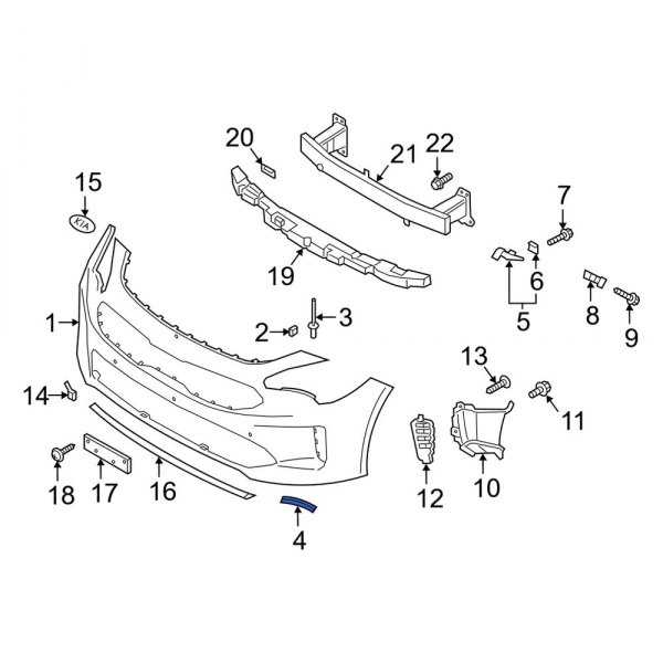 Bumper Cover Bracket