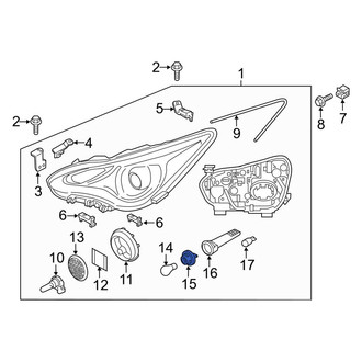 Kia OE - Front Turn Signal Light Socket